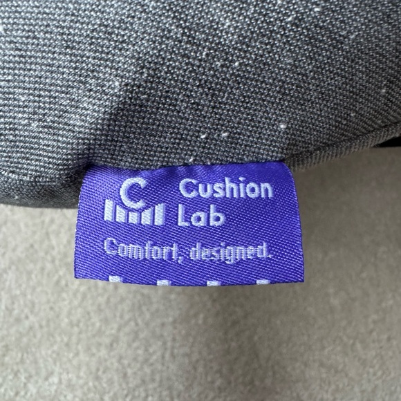 Cushion Lab Gray Back Support Cushion - Picture 2 of 3